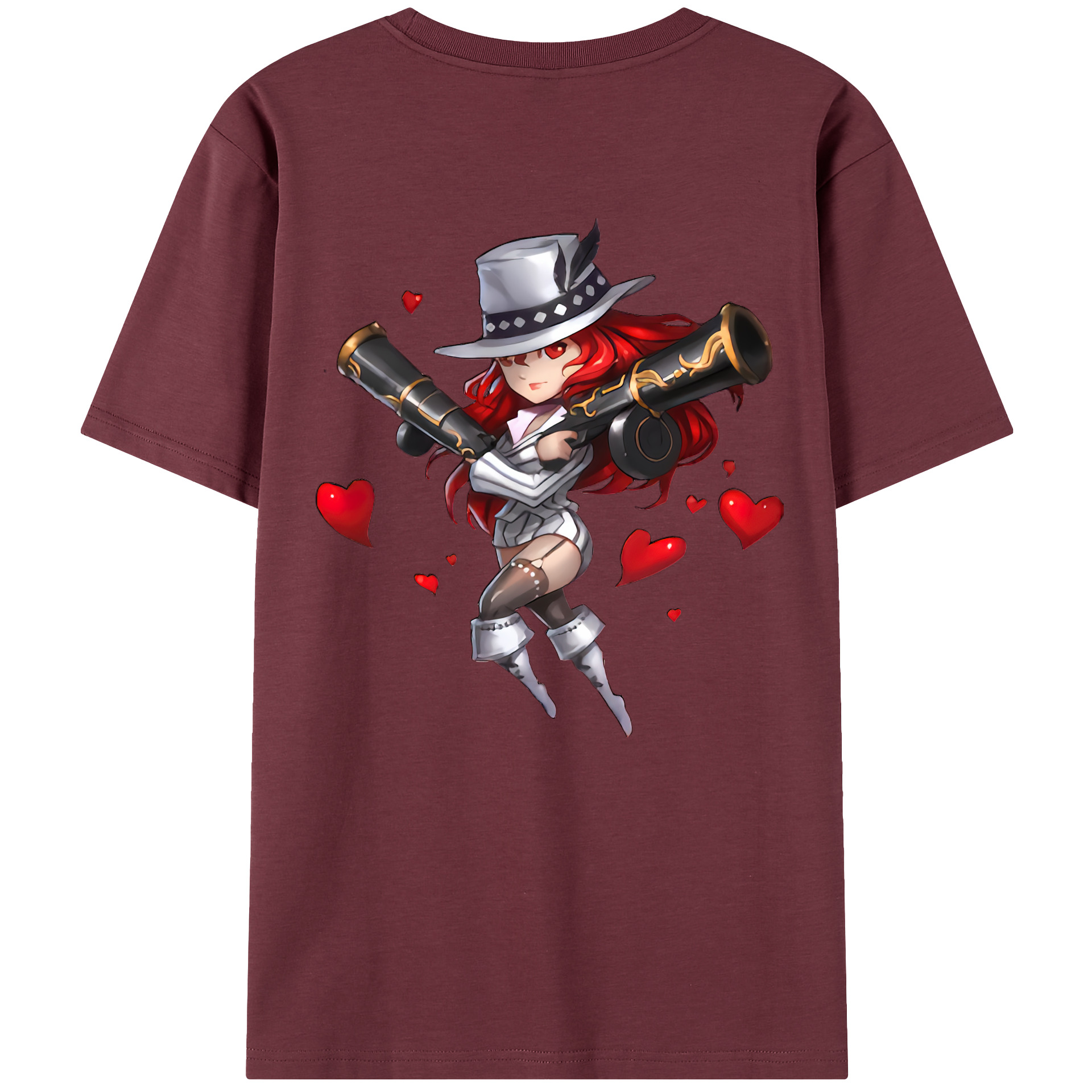 リーグ・オブ・レジェンド League of Legends LOL 綿100％半袖Tシャツ（背面プリント）